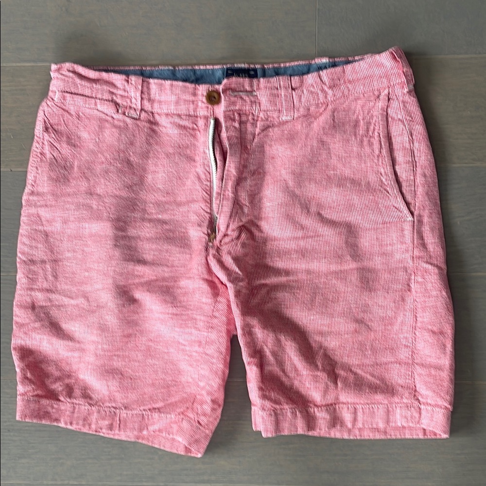 J. Crew Pink Flat Front Shorts Lightweight Summer Essential